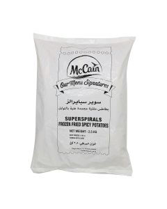 Mccain Fries Spiral Spicy Arabic 