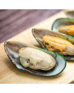 Mussels Half Shell Frozen 1Kg 