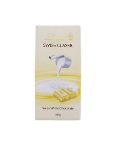  LINDT WHITE CHOCOLATE 100 GM