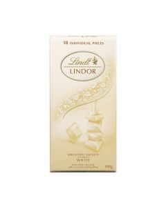 WHITE LINDOR SINGLES 100 GM