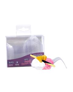 Retail Clear Square Display Spoon [Es210] 