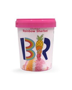 RAINBOW SHERBET  1 LTR