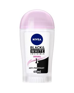 NIVEA DEO STICK BLACK & WHITE ORIGINAL 40ML