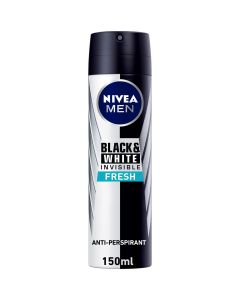 NIVEA MEN DEO SPRAY BLACK & WHITE FRESH 150ML