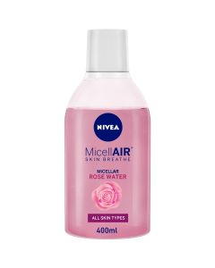 NIVEA FACE CLEANSER MICELLAR ROSE WATER OIL MAKEUP REMOVER 400ML