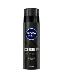 NIVEA MEN DEEP SHAVING GEL 200 ML