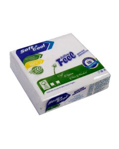 Soft n cool cotton feel paper napkin33x33 cm -25pcs